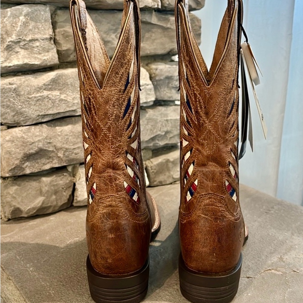 Ariat Longview Burlap Shock Shield & ATS technology,duratread sole,anti-fatigue - Picture 4 of 15